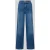 MAC Wide leg jeans met strikceintuur model ‘WENDY’