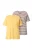 Ulla Popken Shirt  geel / rood / wit