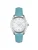 Breil Analoog horloge ‘Time Of Love’  turquoise / zilver / wit