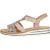 Rieker Sandalen Plat Sandalen Plat – Roze –