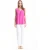 Top met plooidetail V-hals