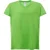 JHK Dames/Dames Curves V Hals T-shirt (Kalk)
