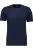 RAGMAN T-Shirt ronde hals marine, Gestructureerd