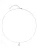 Hey Happiness Ketting ‘Letter O’  zilver