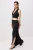 TRENDYOLMİLLA Dames Zwart Effen Maxi Mouwloos Recht Avond & Gala Jurk