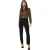 Vero Moda Damesjeans met hoge taille (mom-jeans) (Zwarte denim)