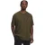 Under Armour Heren-T-shirt met ‘Project Rock’-print (Groen)