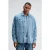 Butcher of Blue Colby Cord Overshirt Horizon Blue
