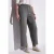 Street One Dames Wide Legs mousseline broek in Grijs