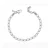 Dames Parelarmband met Cubic Zirconia in 925 Sterling Zilver BIPU001