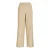VILA regular high waist casual broek camel