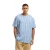 Dames-T-shirt Urban Classics Printed Pinstripe