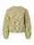 PIECES Trui ‘PCFilla’  bruin / appel / pastelgroen