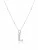 Hey Happiness Ketting ‘Letter L’  zilver