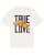 Watapparel Shirt ‘ True Love ‘  gemengde kleuren / wit
