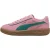 Puma Klassika leren lage sneakers voor dames (Groen/roze)