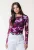 Colourful Rebel Ninsy Mesh Flare Sleeve Top