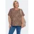 ONLY CARMAKOMA top donkerrood/beige