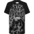 Round Neck T-Shirt Chrome Crest Skull