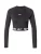 Reebok Functioneel shirt  zwart / wit