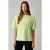 T-shirt met relaxed model, ronde hals en split
