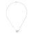 Orphelia Dames 925 Sterling Zilveren Halsketting – Zilver ZK-7023