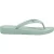 Ipanema Platte teenslippers met Anat-logo voor dames (Groen)