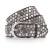 B.BELT Riem  taupe / zilver
