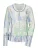MADELEINE Sweatvest  duifblauw / lichtgroen / wit