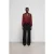 The Kooples Pantalon Costume Fit Tissu Moire Cote Black