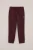 WE Fashion – Jongens regular fit joggingbroek met embroidery – Regular fit – Aubergine – Katoen –