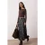 TRENDYOLMİLLA Dames Zwart Geruit Maxi Skater Rokken