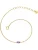 Glanzstücke München Armband  goud / donkerlila