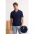 TRENDYOL MAN Heren Donkerblauw Effen Kort Regular fit Poloshirts