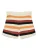 VERO MODA Broek ‘VMARUBA’  lichtbeige / oranje / bourgogne / zwart
