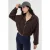Hooded korte jas met rits