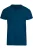 TRIGEMA T-Shirt Henley kraag saffier, Effen