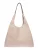 Luisa Vannini Beige Rundleer Tas