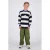 Vingino gestreepte longsleeve – zwart