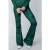 Colourful Rebel Liquid Paint Peached Extra Flare Pants Green