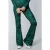 Colourful Rebel Liquid Paint Peached Extra Flare Pants Green