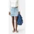 Closed Denim Poplin Mini Skirt Light Blue