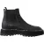Dolce & Gabbana Zwarte Leren Instap Stretch Laarzen