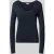 Liu Jo White Slim Fit shirt met lange mouwen van zuiver viscose model ‘Maglia Chiusa’
