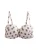 Next Bikinitop  lichtbeige / marine / oranje / zwart