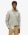 Superdry Mannen Core Piqué Sweatshirt met Halve Rits Grijs