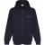 Slazenger Heren Polycotton Full Zip Hoodie (Marine)