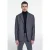 The Kooples Veste Costume En Laine Poches Rabats Grey