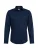 Seidensticker slim fit overhemd – donkerblauw – Strijkvrij – Boord