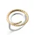 Orphelia Dames 925 Sterling Zilveren Ring – Zilver/Goud ZR-7499